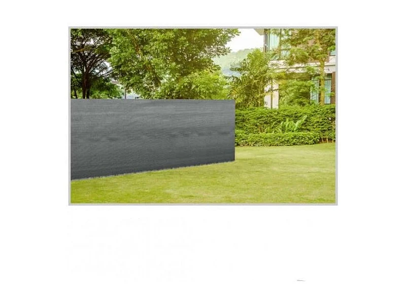Brise Vue Toile D'occultation Gris Anthracite 1,5x10mtr 200g/m2
