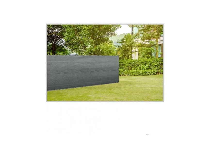 Brise Vue Toile D'occultation Gris Anthracite 1,5x10mtr 200g/m2