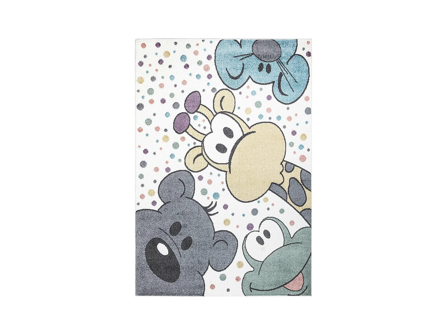 Tapis pour chambre d'enfant Animaux Drôle 120x160cm