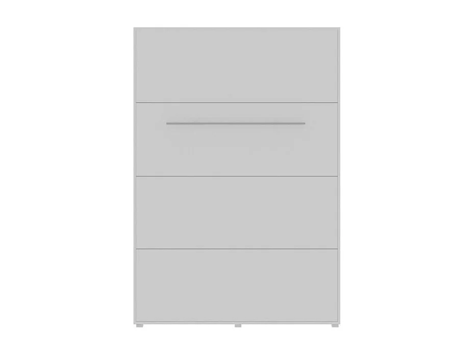 Cama c/armário vertical AMBIHOME TANDOM I - Branco, 140x200cm