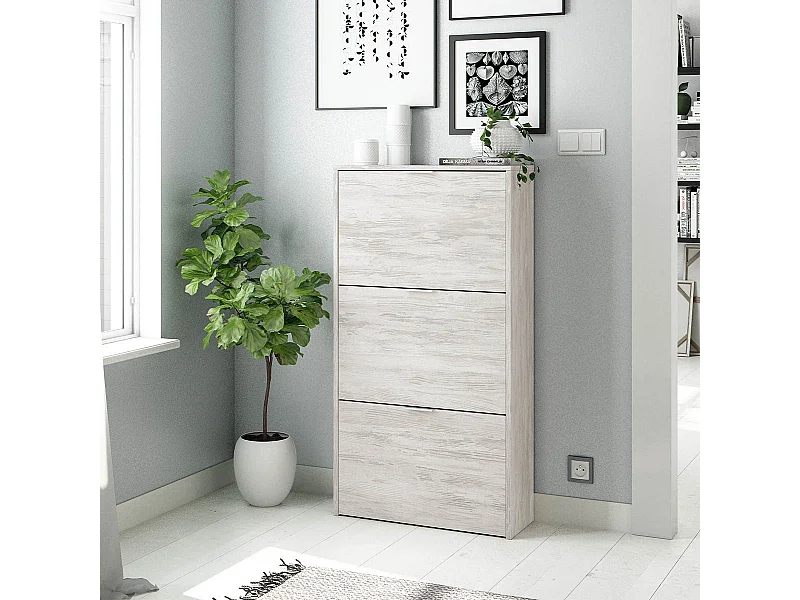 Schuhschrank mit 3 Klappen Zapateros – L60 cm