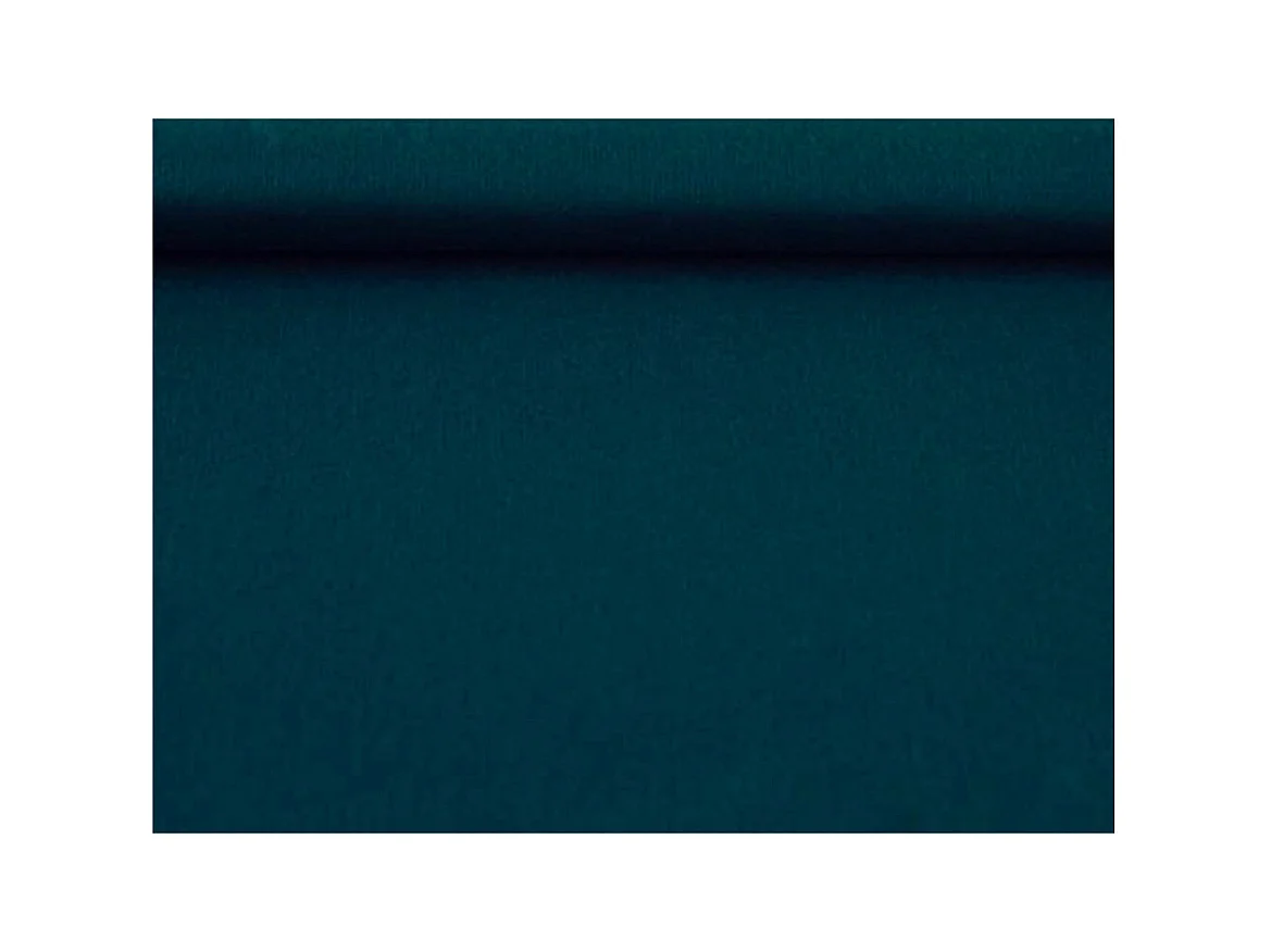 Canapé d'angle 4 places Caelia Réversible et Convertible avec coffre en velours - Bleu canard - L250 x P180 x H79cm - Loungitude