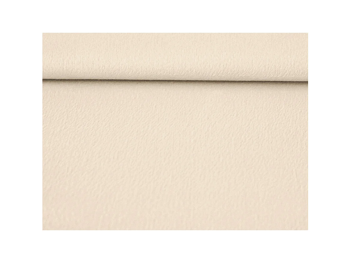 Canapé d'angle 4 places Caelia Réversible et Convertible avec coffre en velours - Beige - L250 x P180 x H79cm - Loungitude
