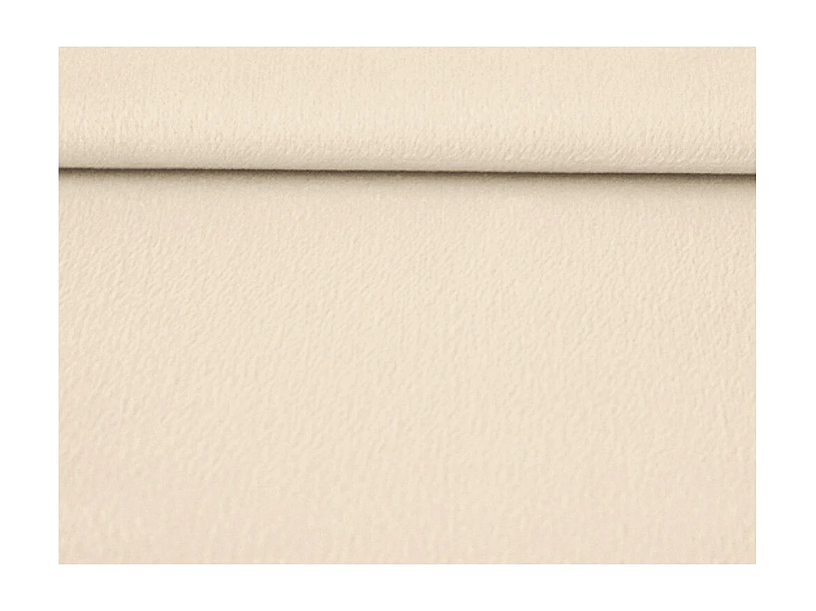 Canapé d'angle 4 places Caelia Réversible et convertible avec coffre en velours - Beige - L250 x P180 x H79cm - Loungitude