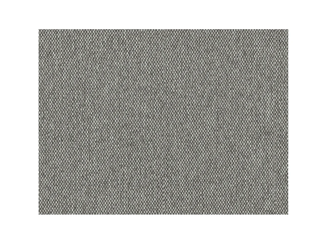 Canapé de relaxation manuel 2 places en tissu Bona - Gris clair - L154 x 90 x 100cm - Loungitude