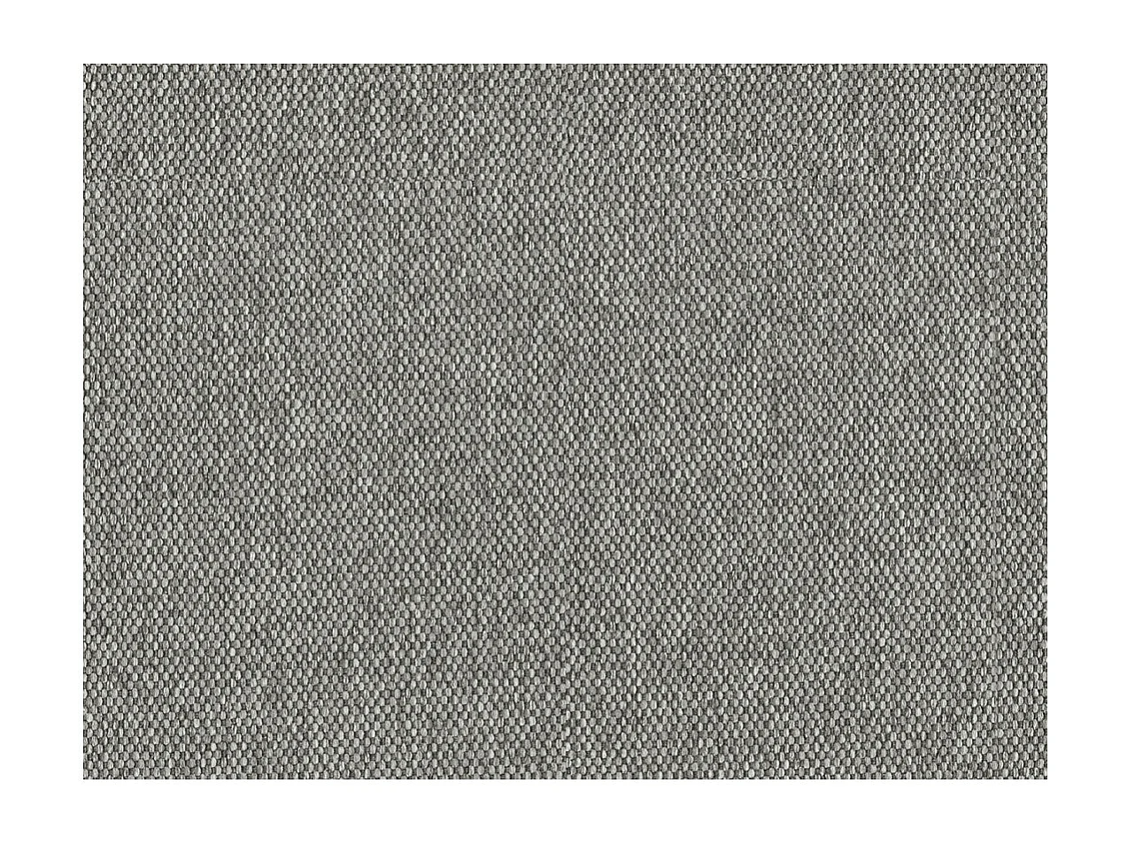 Canapé de relaxation manuel 2 places en tissu Bona - Gris clair - L154 x 90 x 100cm - Loungitude