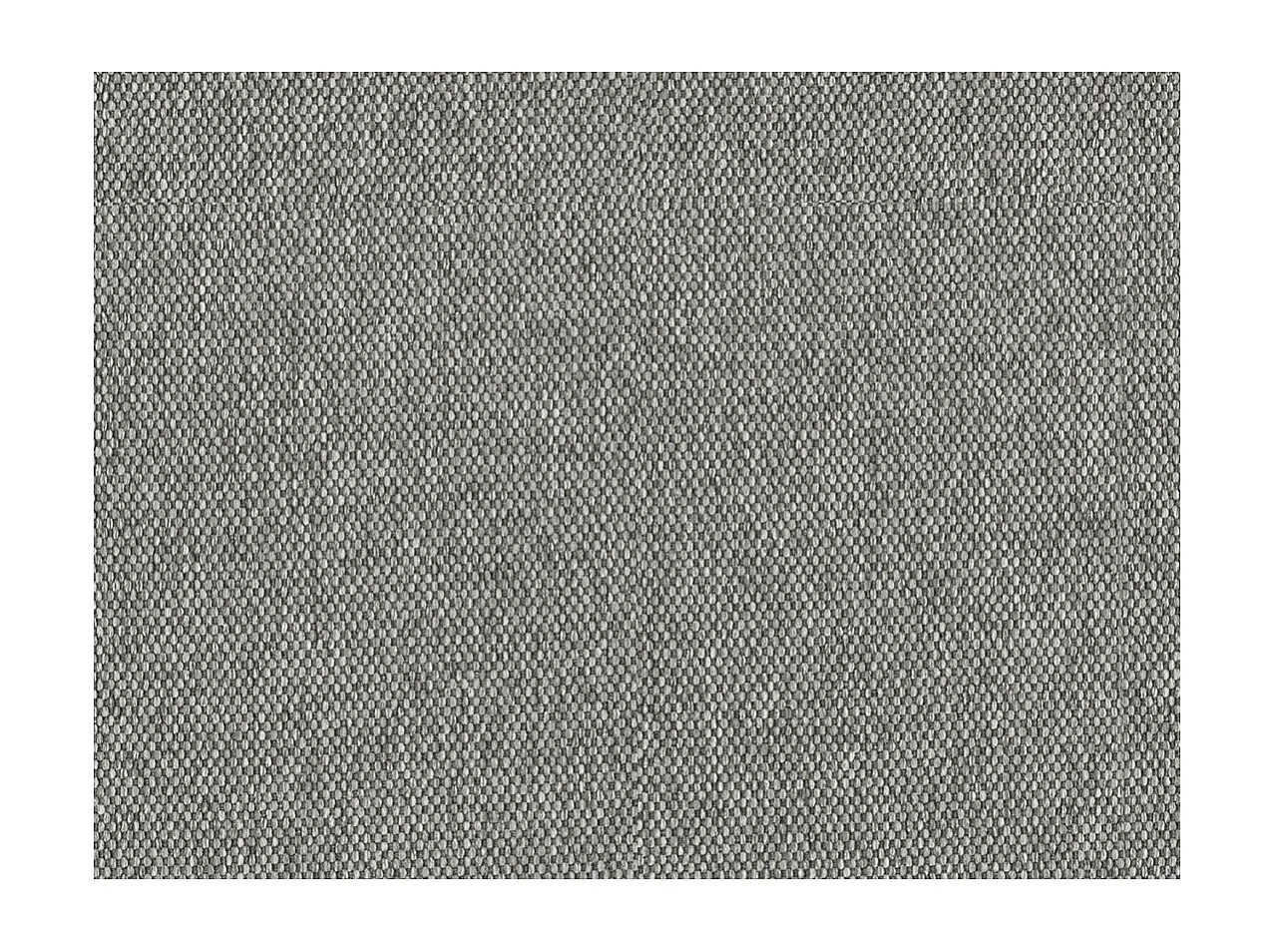 Canapé de relaxation manuel 3 places en tissu Bona - Gris clair - L211 x 90 x 100cm - Loungitude