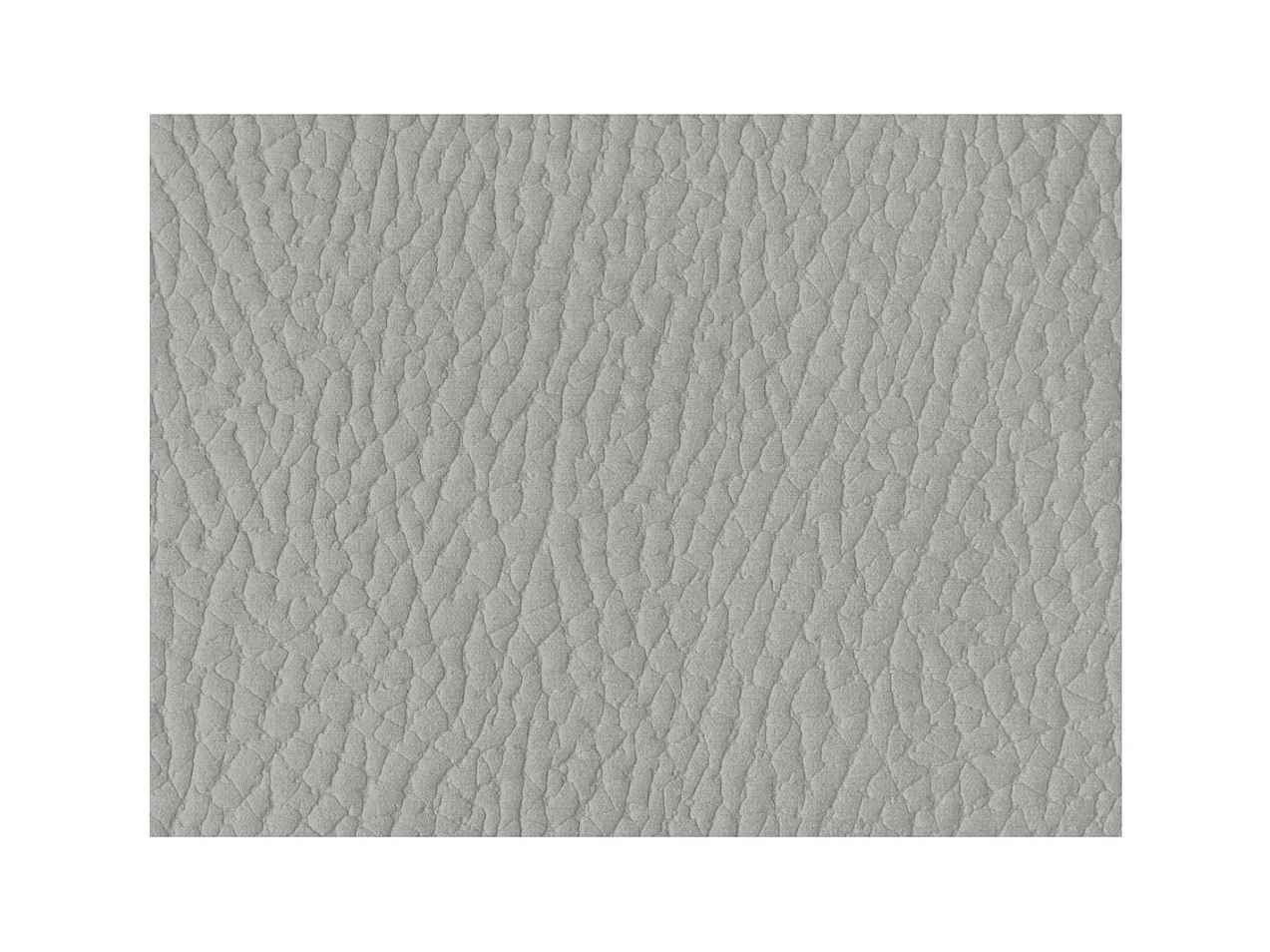 Fauteuil de relaxation manuel Bona en tissu imitation cuir - Gris clair - L97 x 90 x 100cm - Loungitude