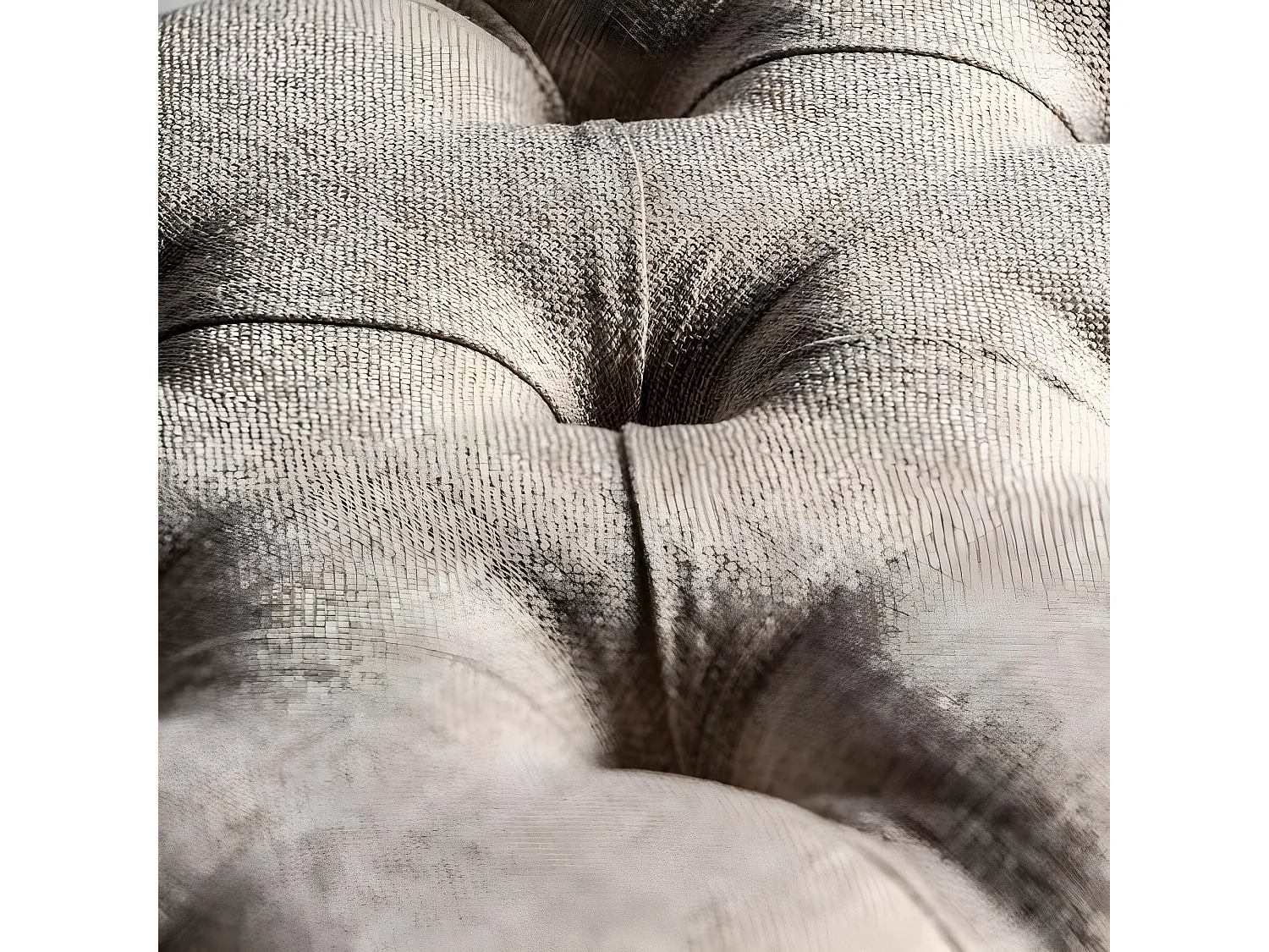 Banqueta Baul  Decorativa En Color Beige De