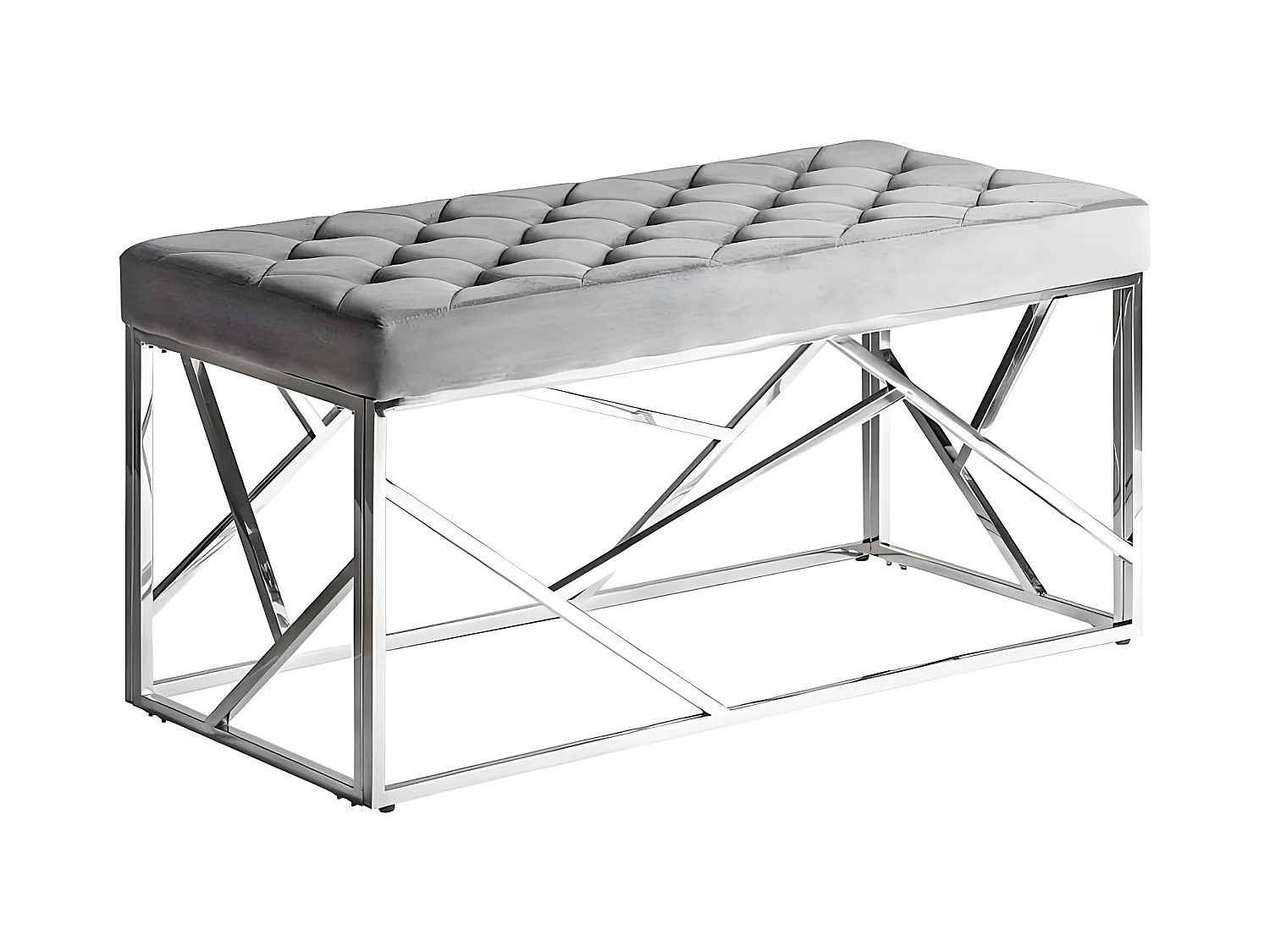 Banqueta  Modelo Manhattan Acabado En Gris De