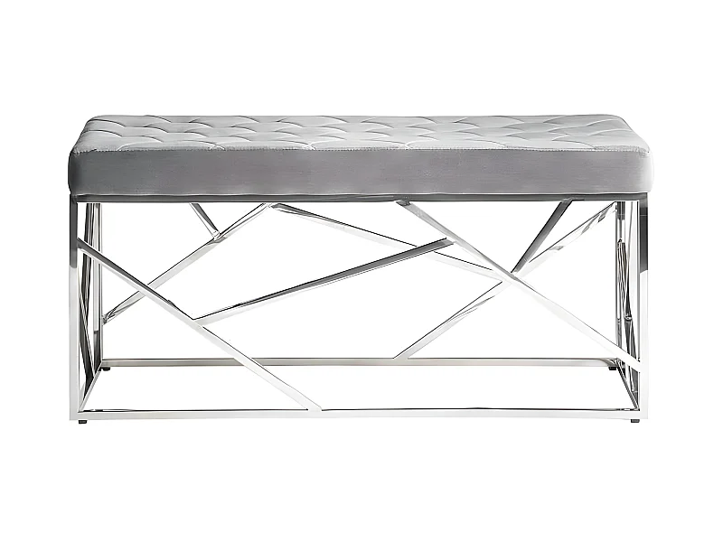 Banqueta  Modelo Manhattan Acabado En Gris De