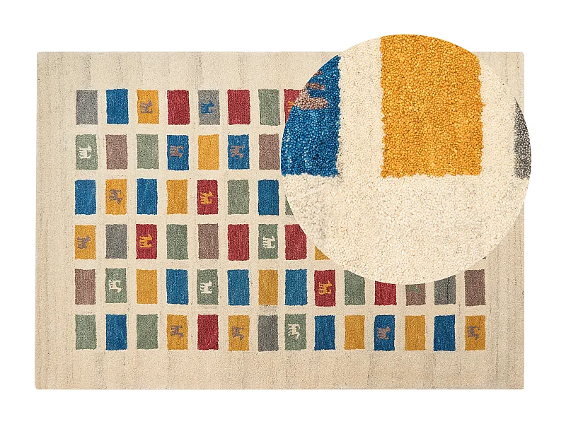 Tapis MURATLI Multicolore 160 x 230 cm Laine Tapis persan