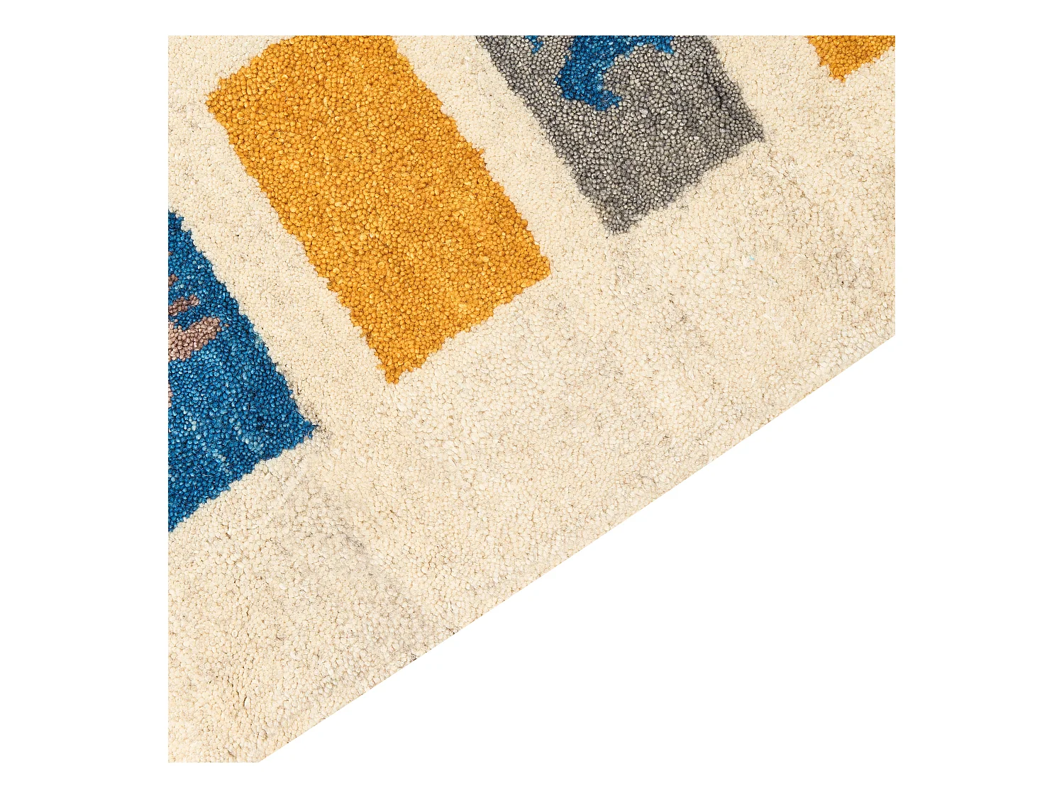 Dywan wełniany gabbeh 160 x 230 cm wielokolorowy MURATLI