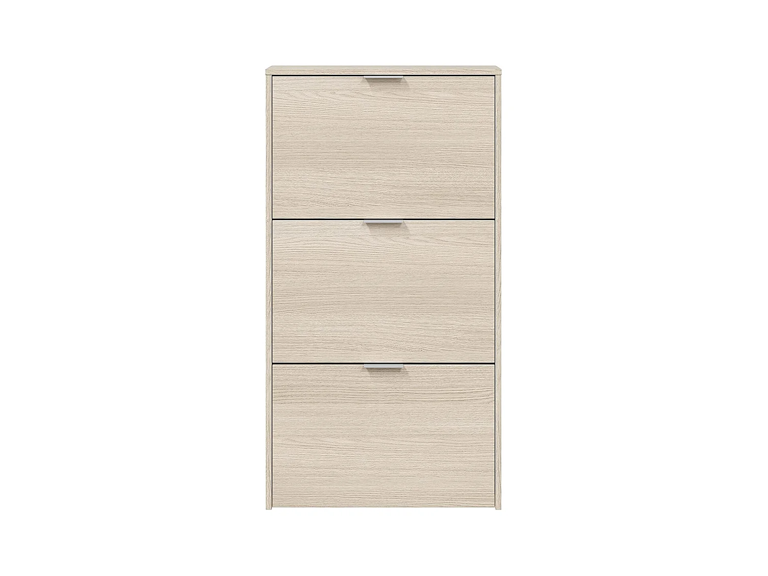 Meuble à chaussures NOLAN 3 abattants (18 Paires) L60cm x H113cm - Bois