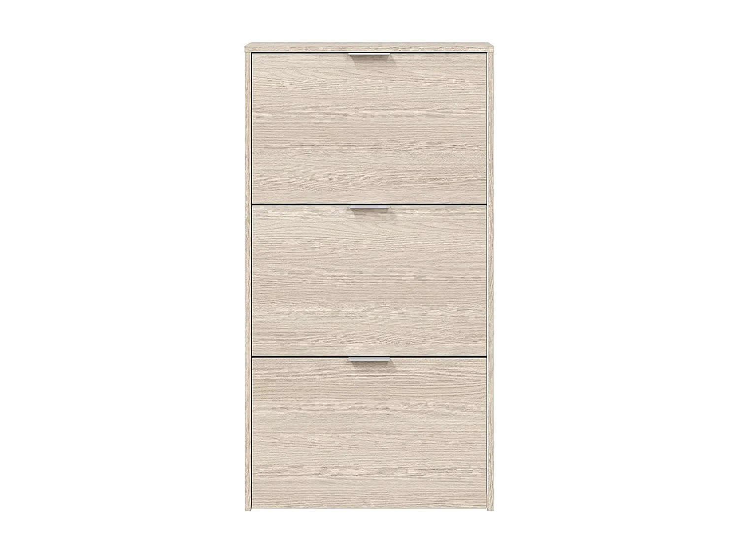 Meuble à chaussures NOLAN 3 abattants (18 Paires) L60cm x H113cm - Bois