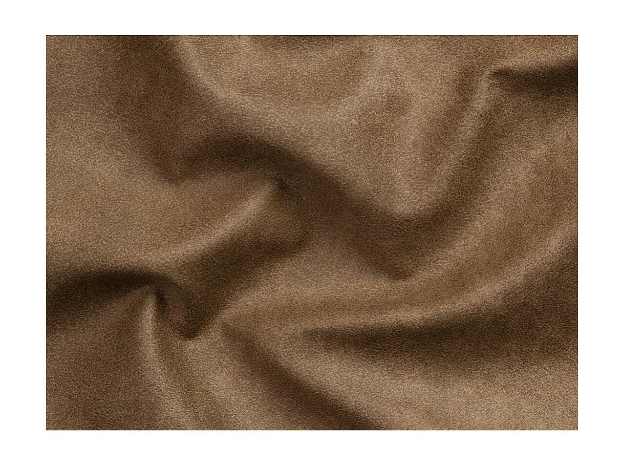 Canapé d'angle gauche India 4 places convertible 2 coffres en tissu marron industriel - Marron - L304 x 212 x 86cm - Loungitude