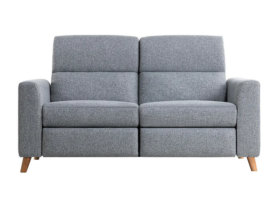 Canapé de Relaxation 2 places Bertie style Scandinave - L162 x 86 x 96cm - Loungitude