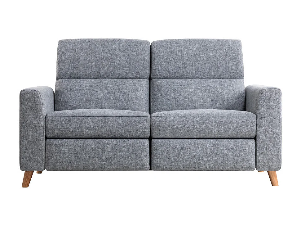 Canapé de Relaxation 2 places Bertie style Scandinave - L162 x 86 x 96cm - Loungitude