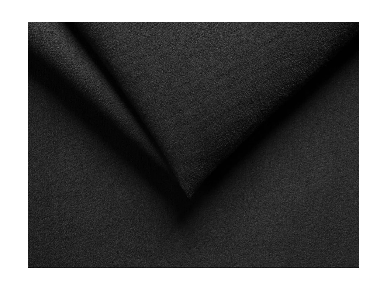 Canapé d'angle 3 places Maria Réversible convertible avec Coffre en simili et microfibre - Noir - L227 x P146 x H81cm - Loungitude