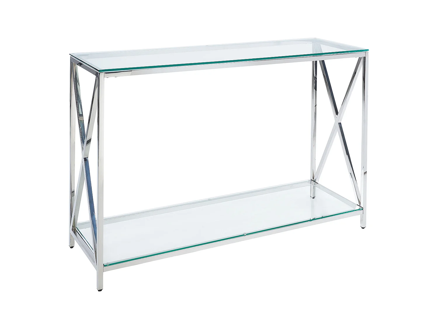 Console AUDET Verre de sécurité Argenté