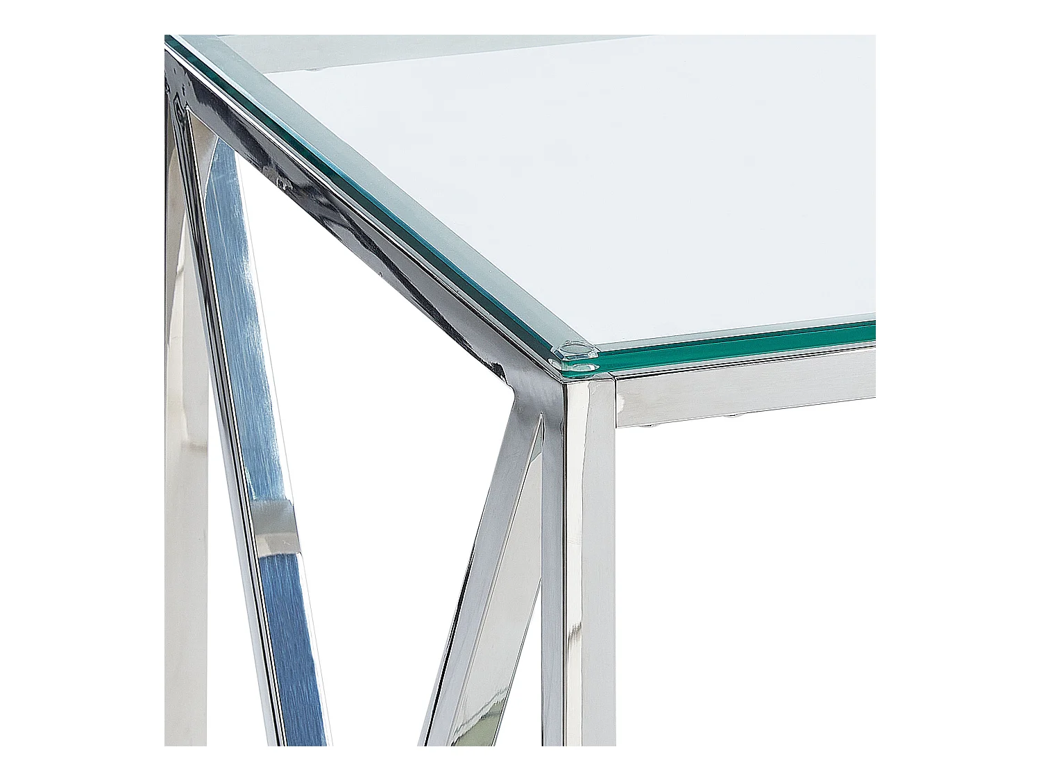 Console AUDET Verre de sécurité Argenté