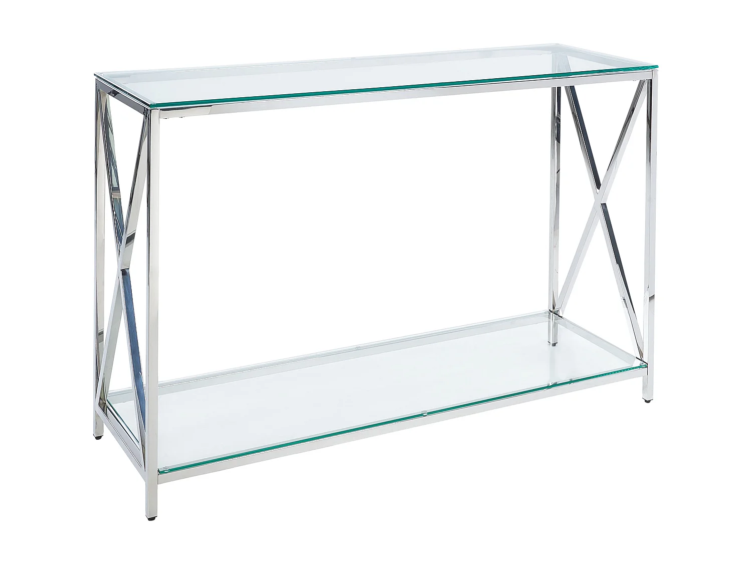 Console AUDET Verre de sécurité Argenté