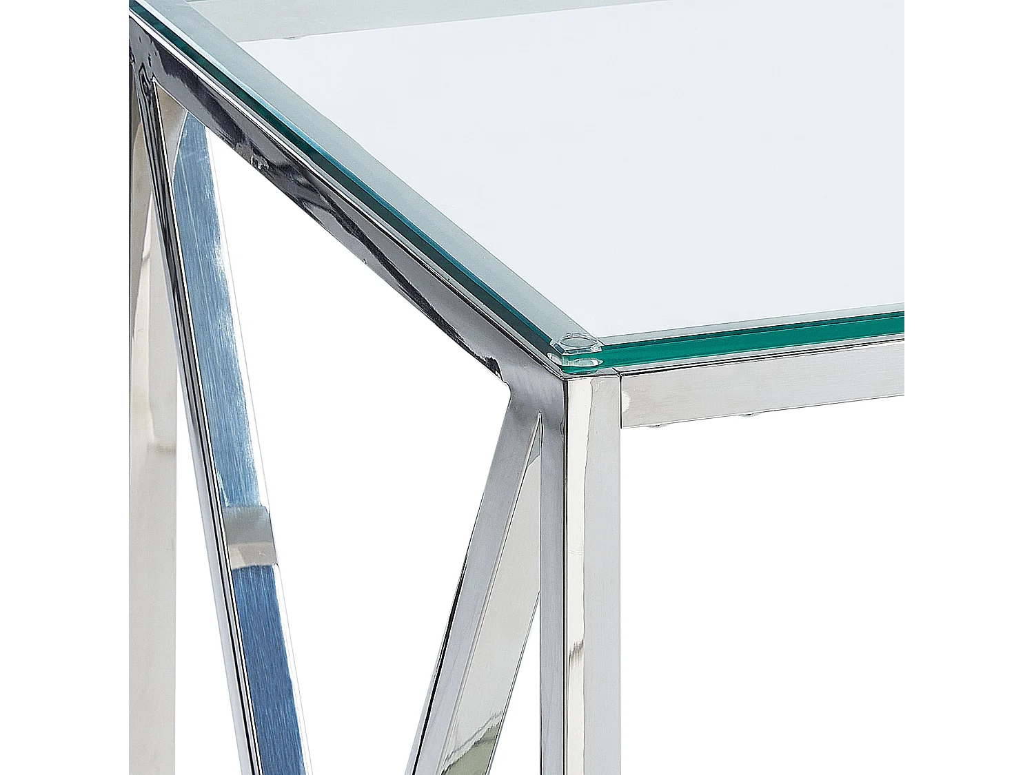 Console AUDET Verre de sécurité Argenté