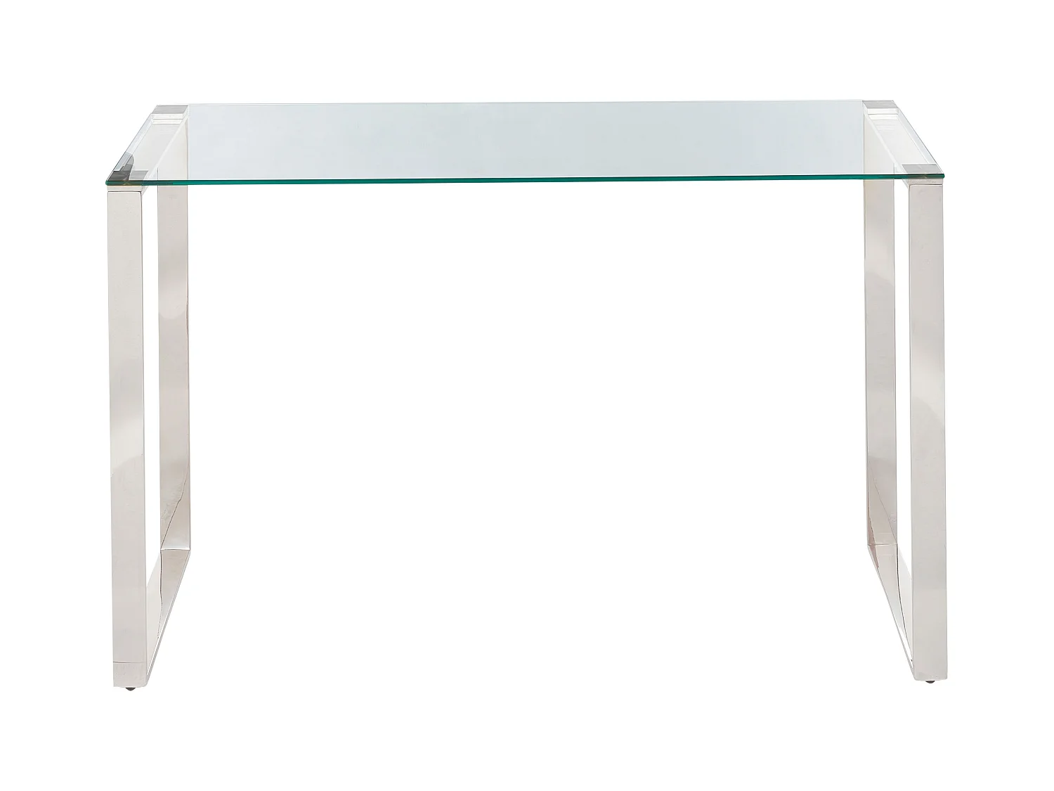 Console TILON Verre de sécurité Argenté