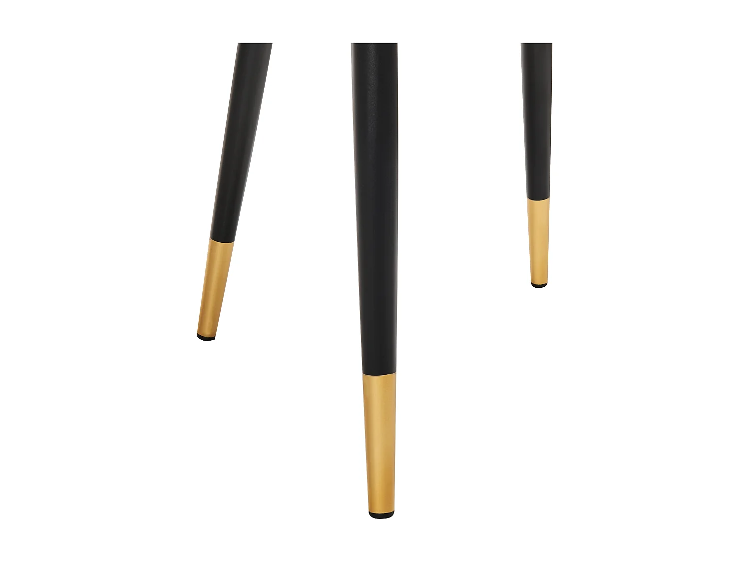 Lot de 2 chaises de salle à manger MAGALIA Velours Beige clair