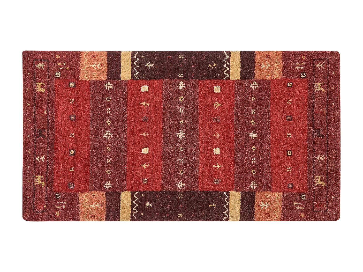 Tapis SINANLI Multicolore 80 x 150 cm Laine Tapis persan