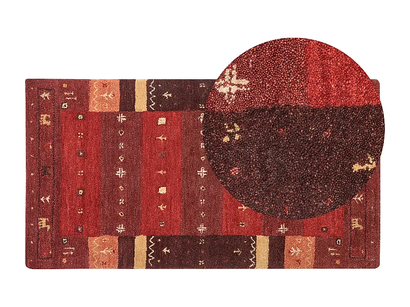 Tapis SINANLI Multicolore 80 x 150 cm Laine Tapis persan