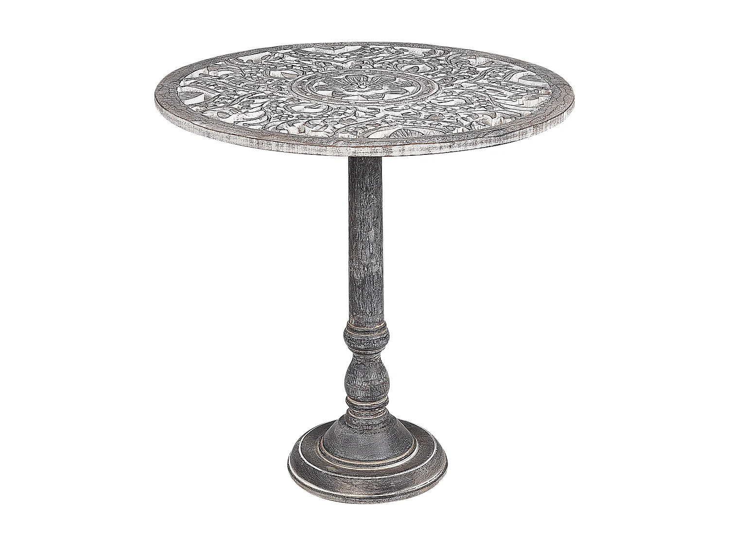 Table d\'appoint NAPARA Bois de manguier Gris