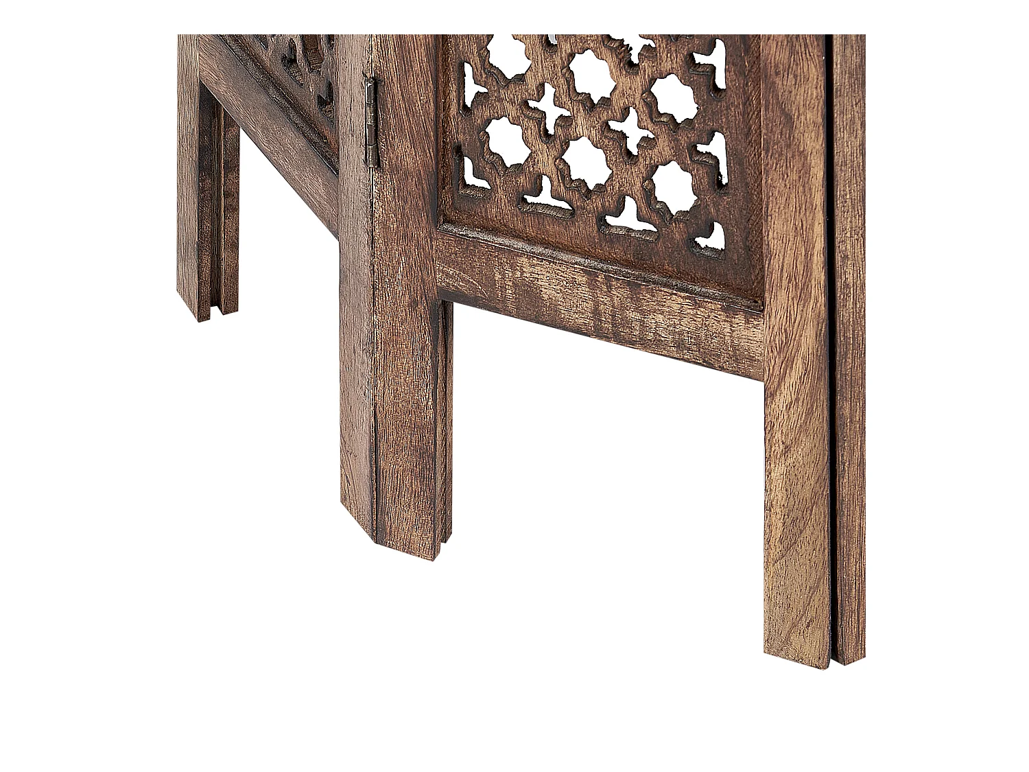 Mesa auxiliar KUMALI Madera de mango Marrón