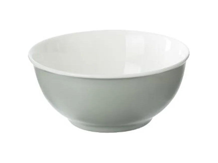 Lot de 6 Bols en Porcelaine "Nature" 52cl Menthe