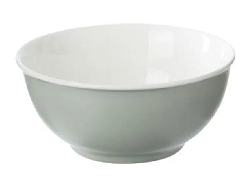 Lot de 6 Bols en Porcelaine "Nature" 52cl Menthe