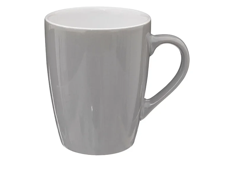 Lot de 6 Mugs "Colorama" 38cl Gris