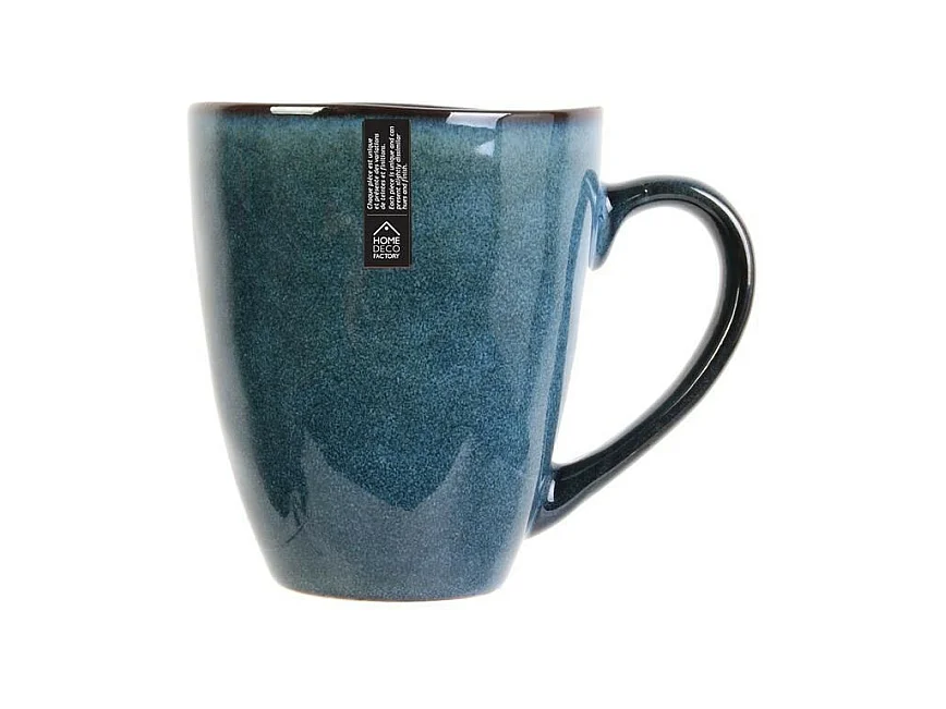 Lot de 6 Mugs "Au Grès du Temps" 12cm Bleu