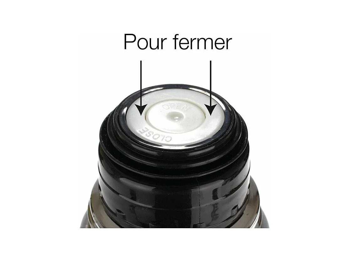 Mug Isolant "Inox & Silicone" 0,35L Gris