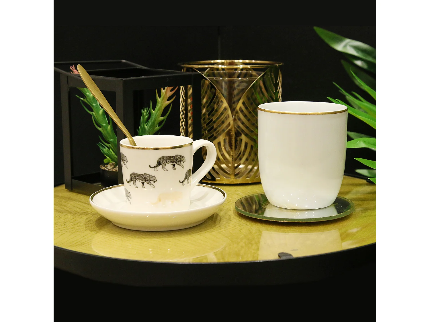 Tasse Lisere Dore 18cl