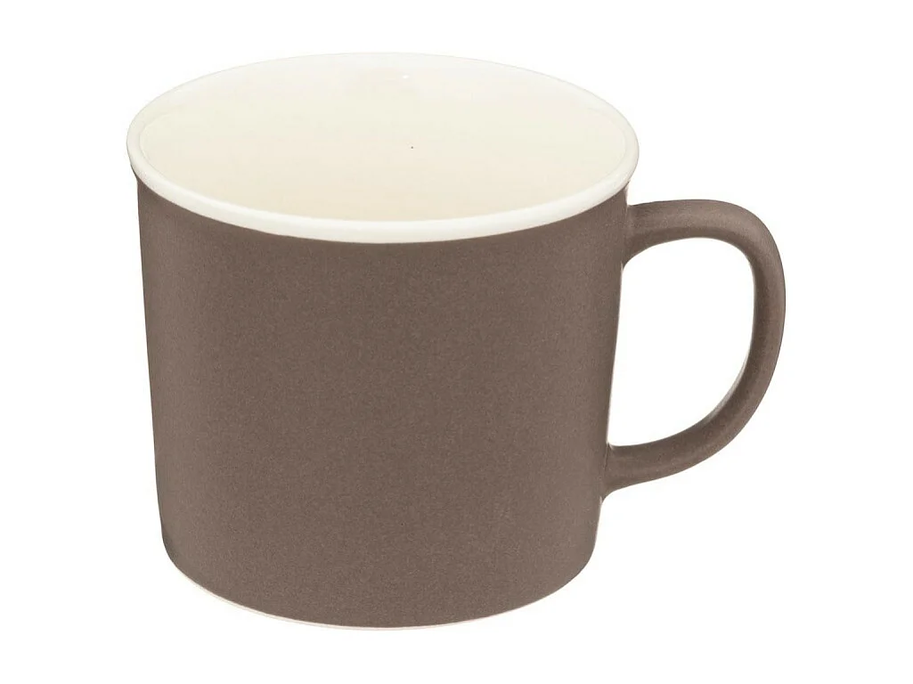 Lot de 4 Mugs sur Rack "Nature" 38cl Multicolore