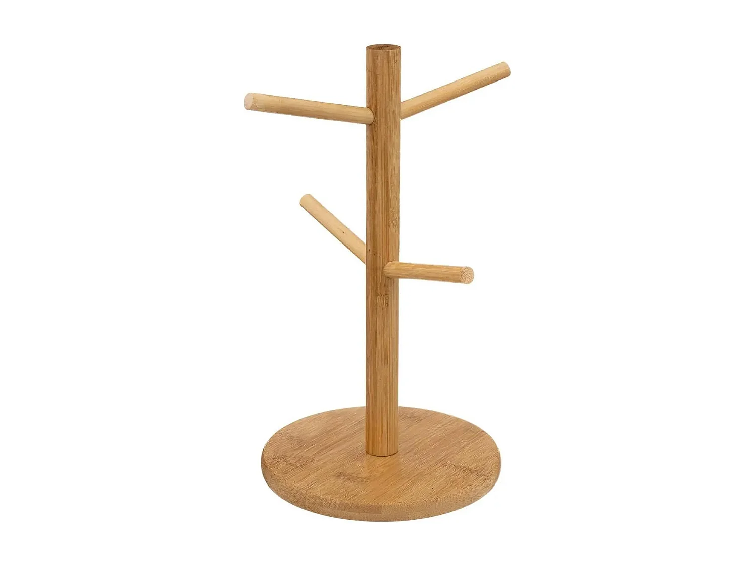 Lot de 4 Mugs sur Rack "Nature" 38cl Multicolore