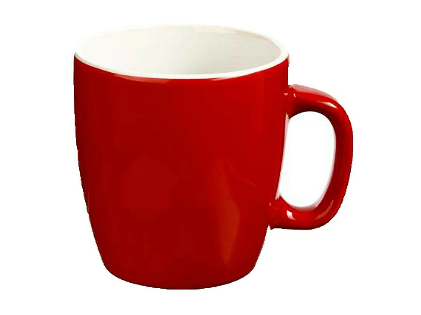 Lot de 6 Mugs "Colorama" 18cl Rouge