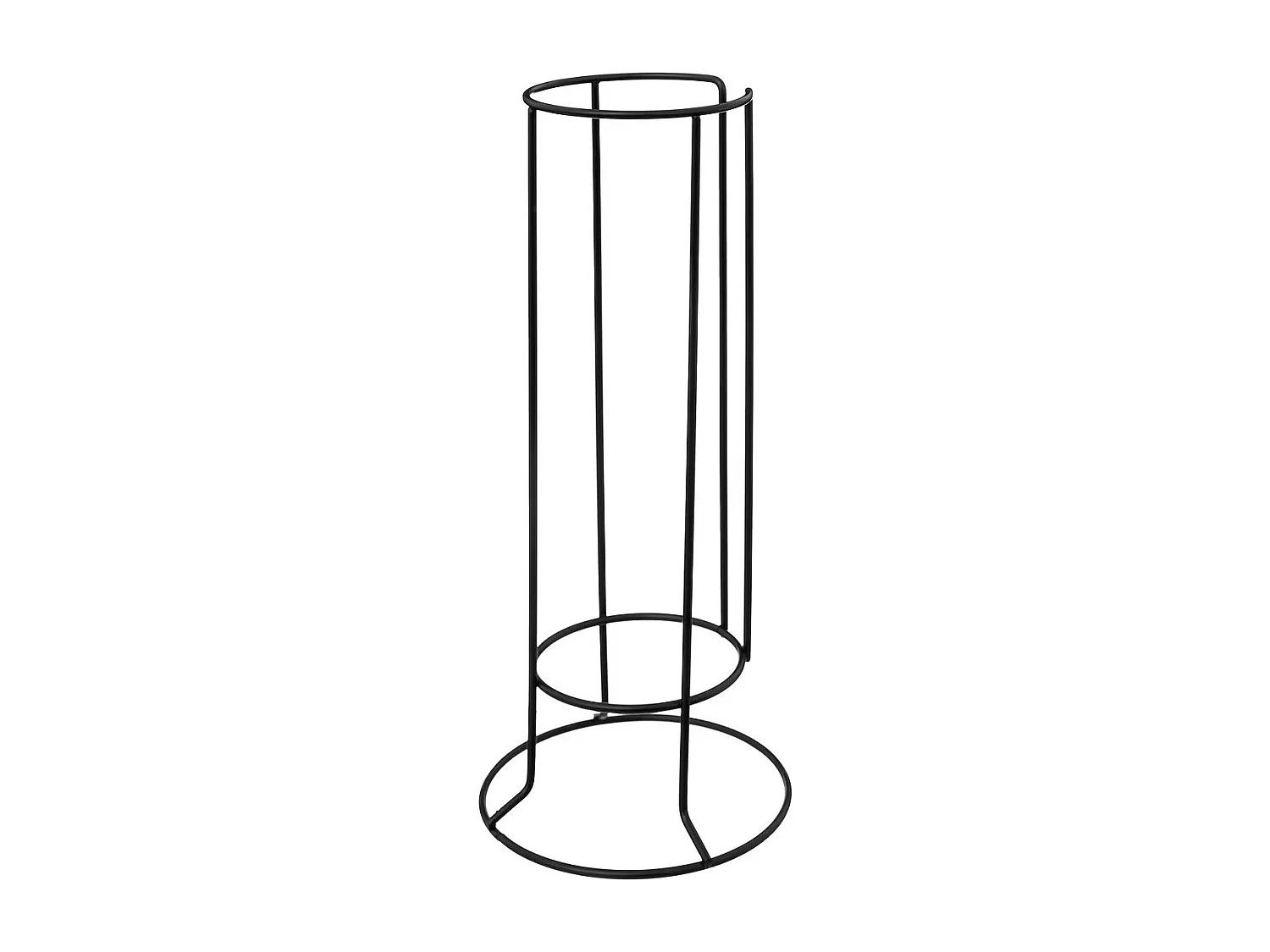 Lot de 6 Mugs sur Rack "Ethnik" 26cl Noir & Blanc