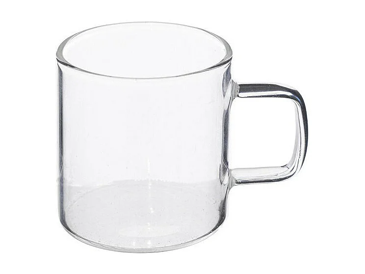 Lot de 6 Tasses à Café en Verre "Mia" 10cl Transparent