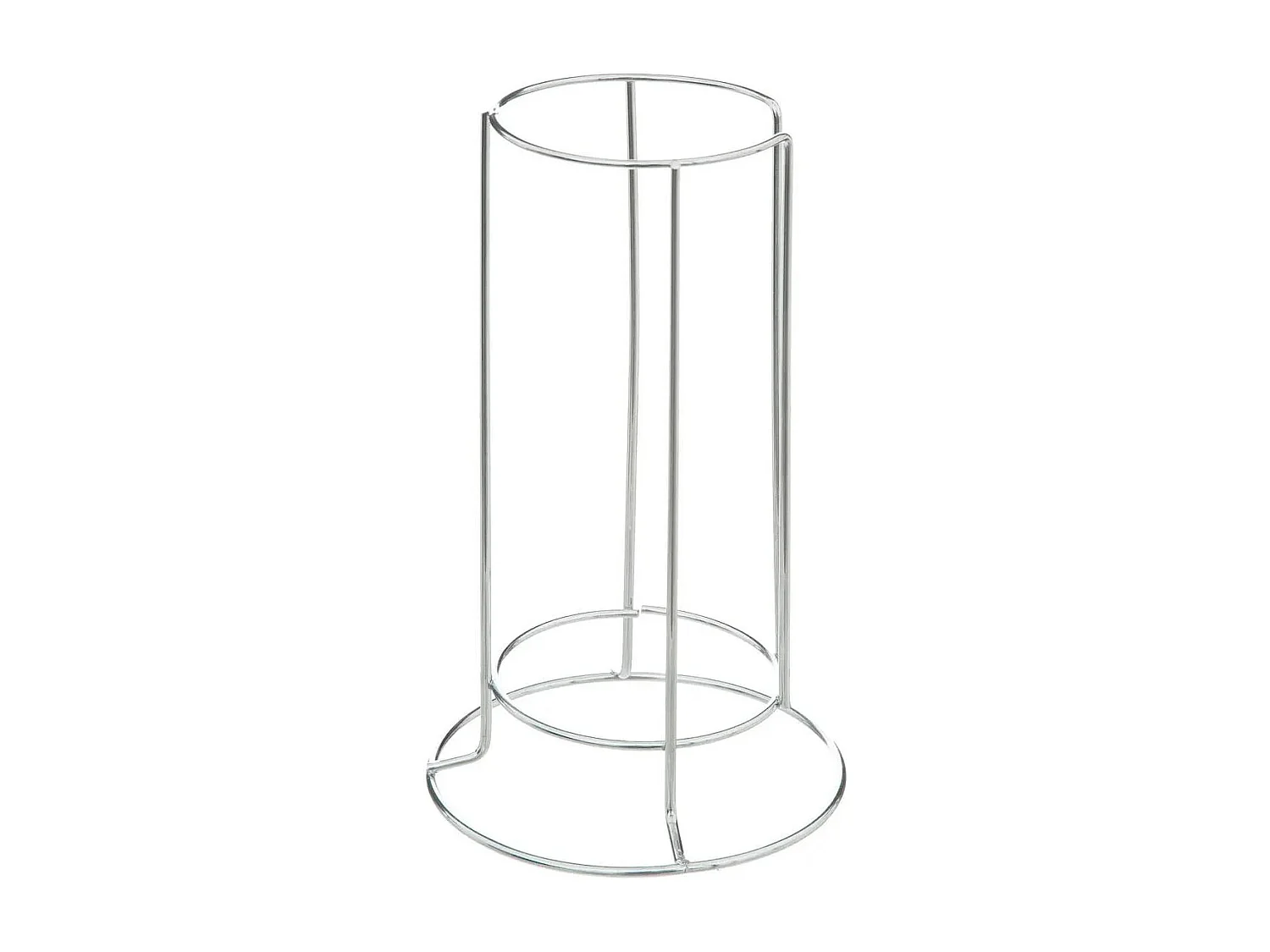 Lot de 4 Mugs sur Rack "Happy" 22cl Blanc