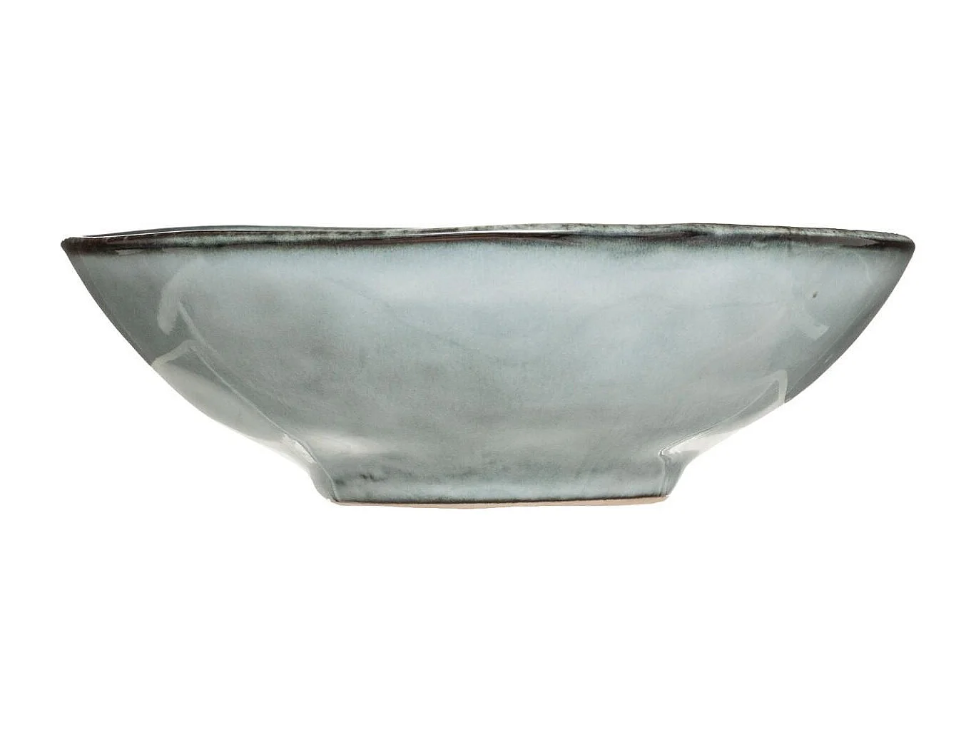 Lot de 6 Bols Ronds Design "Flower" 15cm Bleu