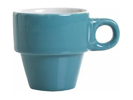 Lot de 6 Tasses sur Rack "Colorama" 5cl Multicolore