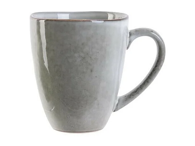 Lot de 6 Mugs "Au Grès du Temps" 12cm Gris