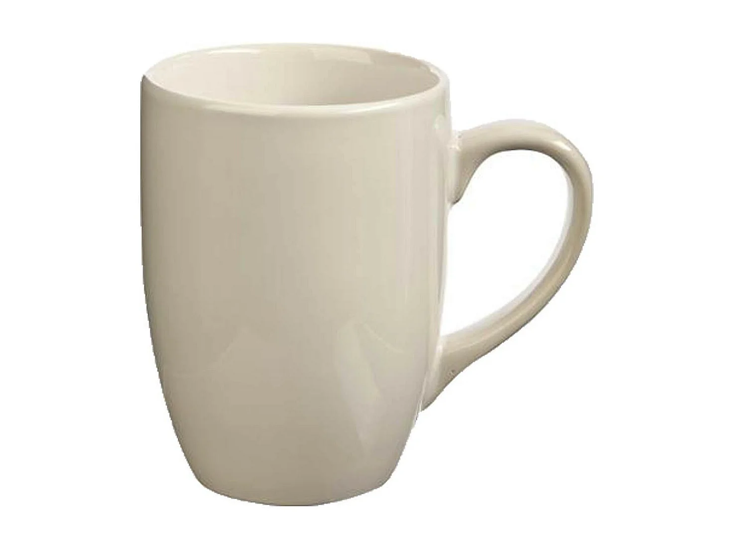 Lot de 6 Mugs "Colorama" 38cl Blanc