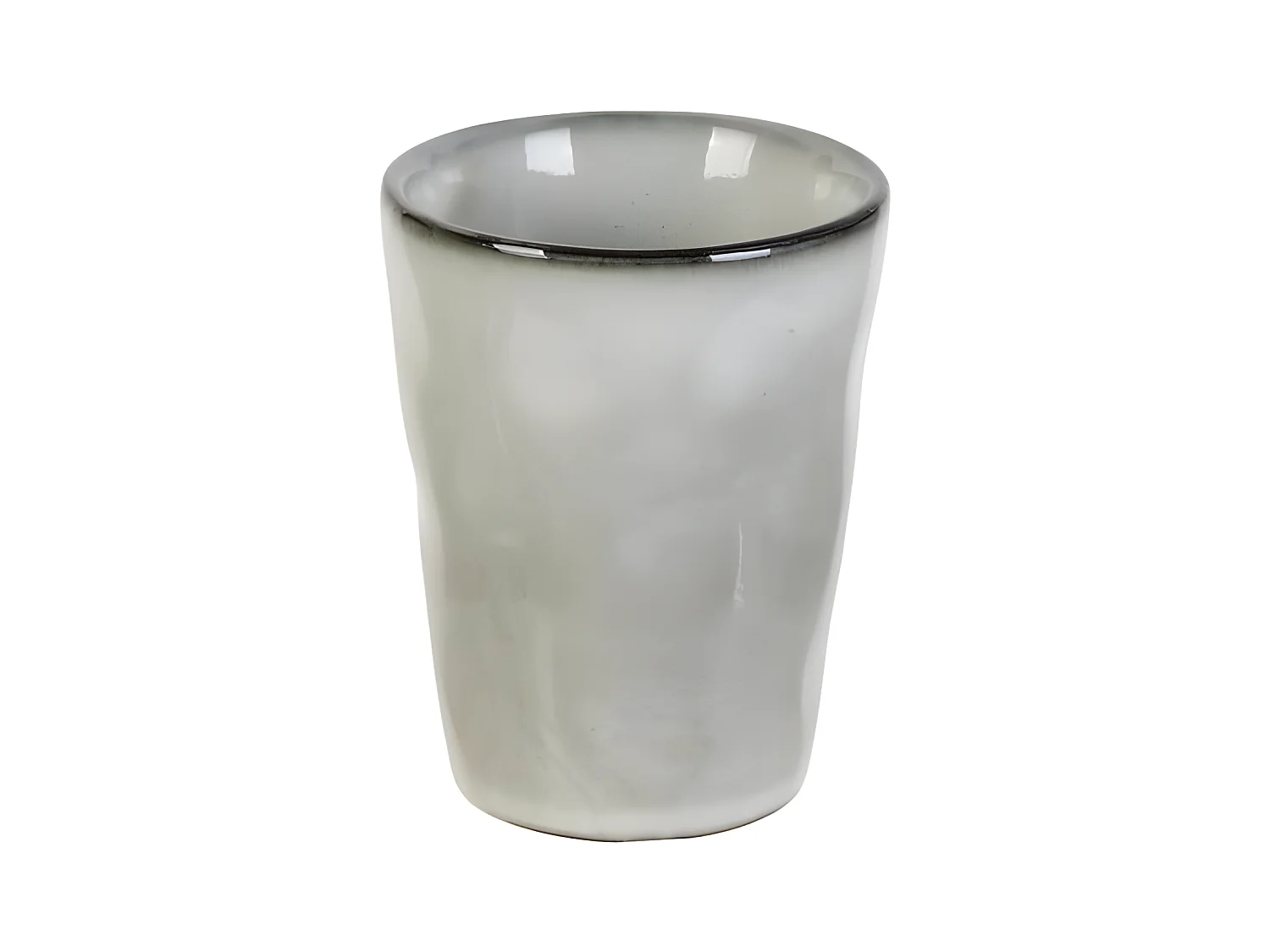 Lot de 6 Tasses "Au Grès du Temps" 7cm Gris